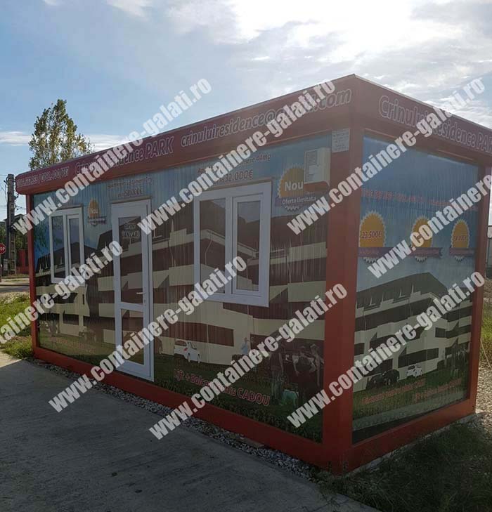 container metalic second hand pret Ialomita